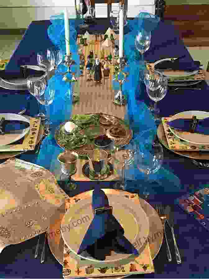 A Beautifully Set Passover Seder Table With Traditional Foods And Decorations It S Seder Time (Passover) Latifa Berry Kropf