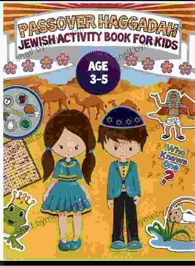 A Close Up Of The Santa Cruz Haggadah Kids Edition, Showing Interactive Features Such As Flaps And Puzzles The Santa Cruz Haggadah : Kids Edition