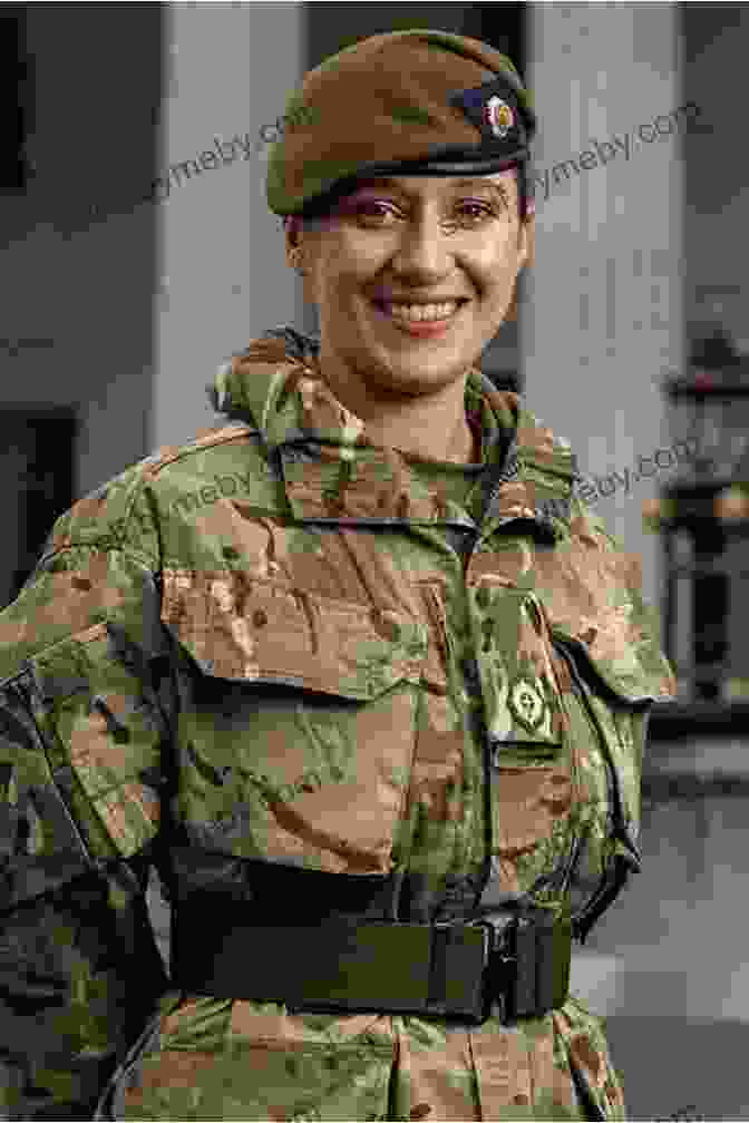 A Confident Female British Army Officer Standing In Uniform An Officer And A Gentlewoman: The Making Of A Female British Army Officer