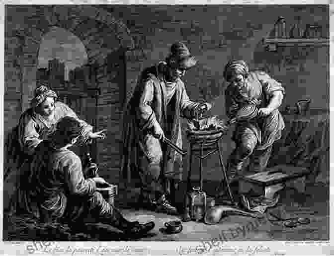 A Depiction Of Alchemists At Work In A Medieval Laboratory The Chemical Choir: A History Of Alchemy