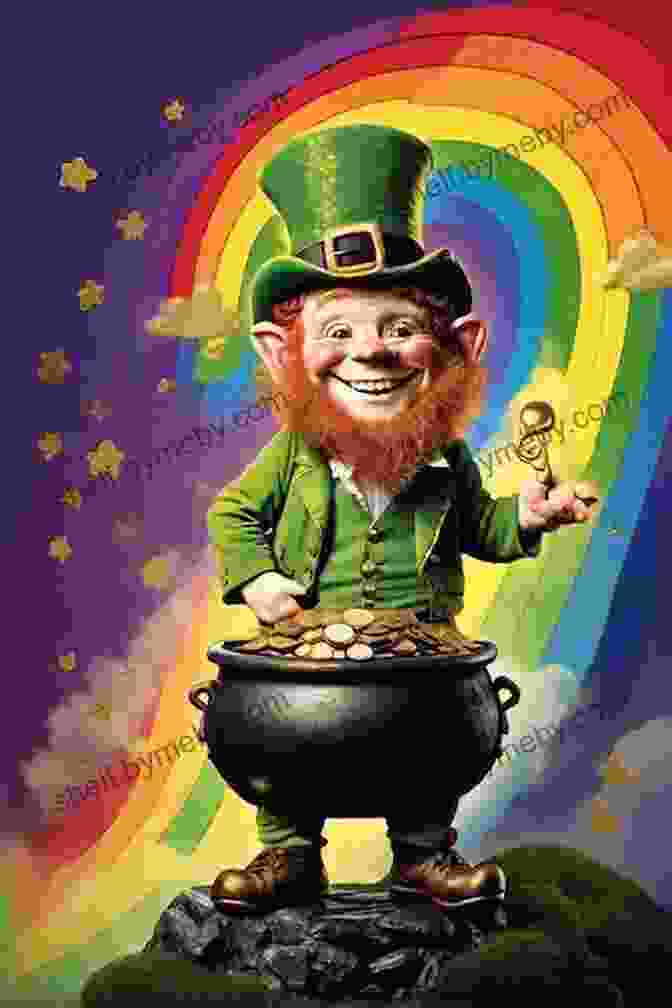 A Friendly Leprechaun With A Mischievous Twinkle In His Eye Little Clover : Happy St Patrick S Day