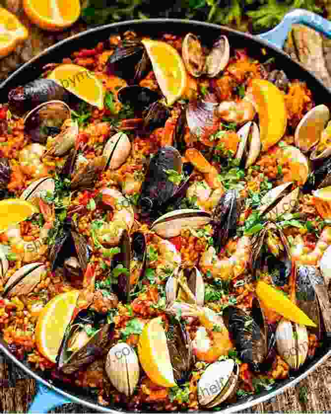 A Mouthwatering Image Of A Paella Dish, Featuring An Assortment Of Seafood, Vegetables, And Saffron Infused Rice. Washington DC Travel Guide: An Easy Guide To Exploring The Top Attractions Food Places Local Life And Everything You Need To Know (Traveler Republic)