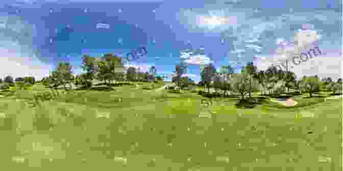 A Panoramic View Of A Modern Golf Course, Showcasing The Enduring Beauty And Appeal Of The Sport. The Badminton Library Golf: The History Of Golf