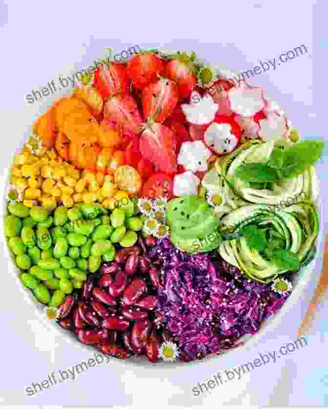 A Plate Of Healthy And Colorful Food Low Carb Plant Based: Simple Recipes For Daily Life