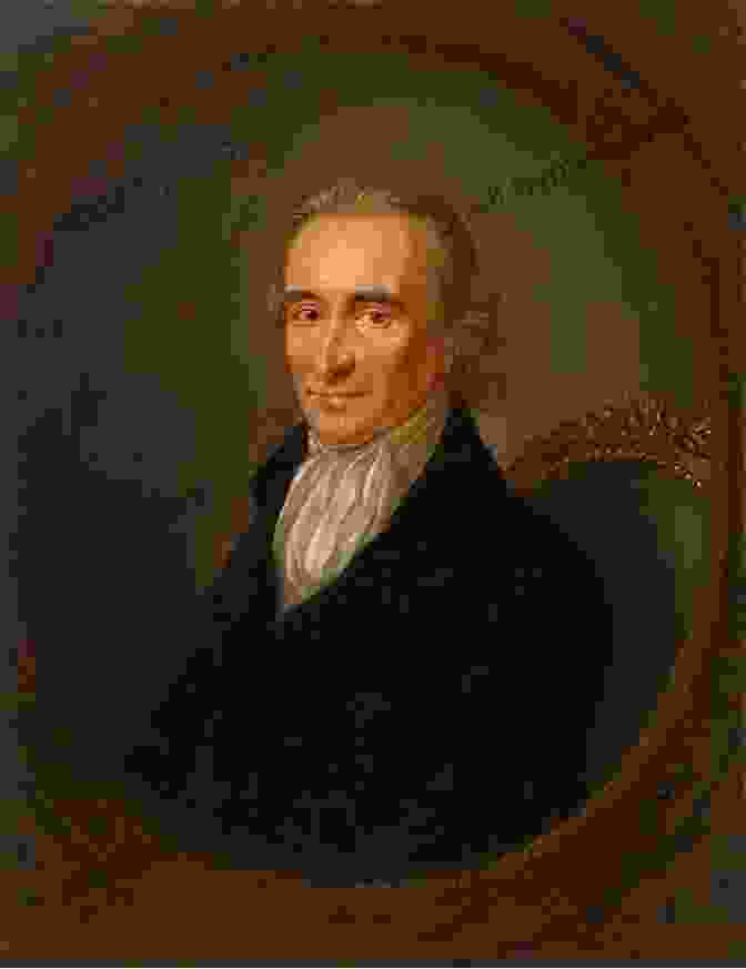 A Portrait Of Thomas Paine, With Text From His Book, The Promise Of America, Superimposed Over The Image, Promoting Its Revolutionary Ideas And Impact On The Founding Of The United States. Thomas Paine And The Promise Of America: A History Biography