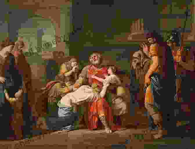 A Scene From The Tragedy Oedipus Rex, Depicting The Blind Oedipus Confronting His Fate. Theban Plays (Hackett Classics) Sophocles