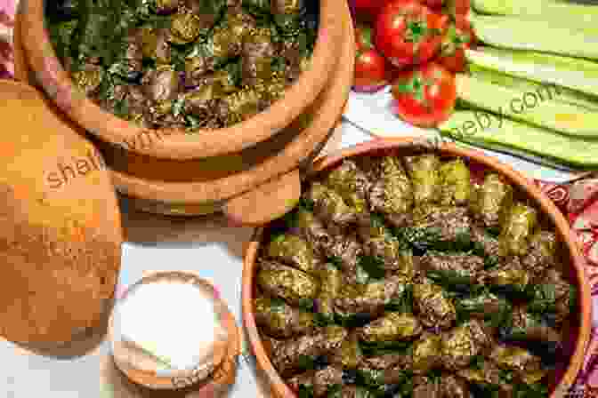 A Spread Of Traditional Azerbaijani Dishes Including Plov, Dolma, And Qutab Insight Guides Pocket Baku (Travel Guide EBook) (Insight Pocket Guides)