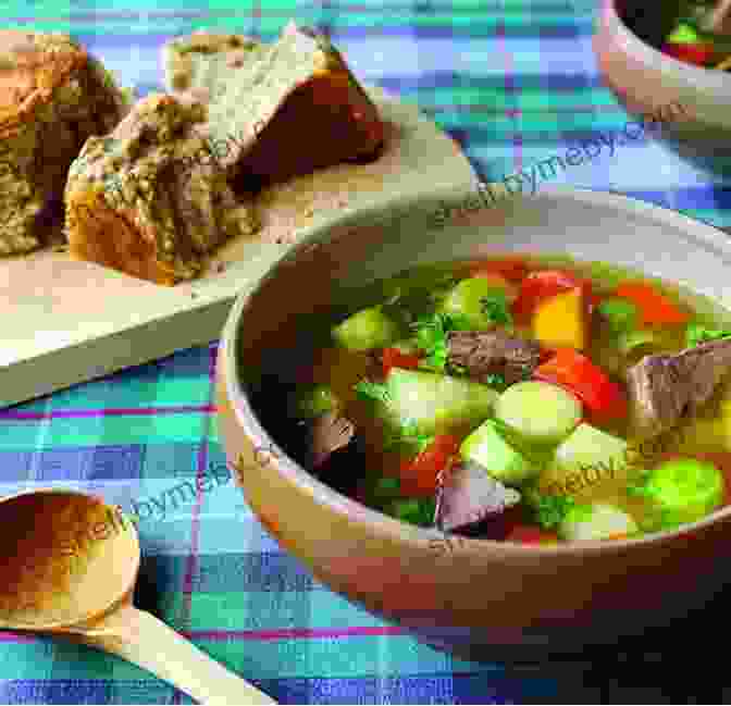 A Steaming Bowl Of Traditional Welsh Cawl Winning Welsh Recipes: A Collection Of Delicious Easy Dish Ideas From Wales