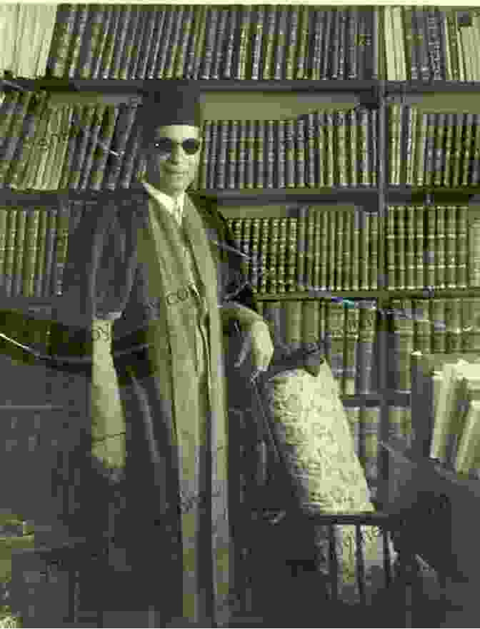 An Elderly Taha Hussein, Seated In His Study Surrounded By Books And Papers, With A Thoughtful Expression On His Face. The Last Nahdawi: Taha Hussein And Institution Building In Egypt