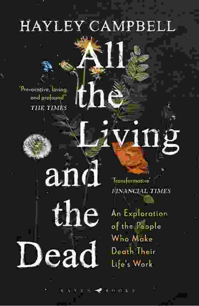 Captivating Cover Art Of 'All The Living And The Dead', Featuring An Ethereal Silhouette Against A Haunting Twilight Sky. All The Living And The Dead: From Embalmers To Executioners An Exploration Of The People Who Have Made Death Their Life S Work