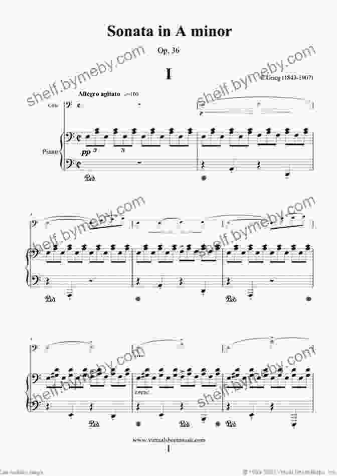 Cello Sonata In G Minor, Op. 36 Sheet Music Cover Cello Sonata In A Minor Op 36 Cello