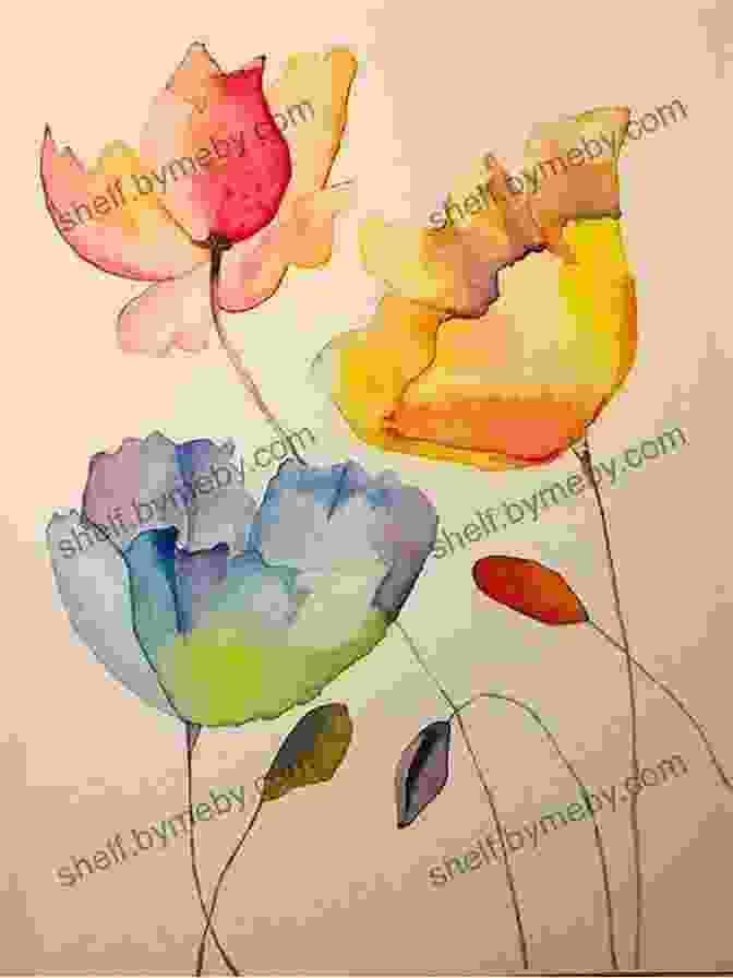 Composition And Design Tips For Watercolor Flower Painting Watercolour Flowers Step By Step (Painting Step By Step)