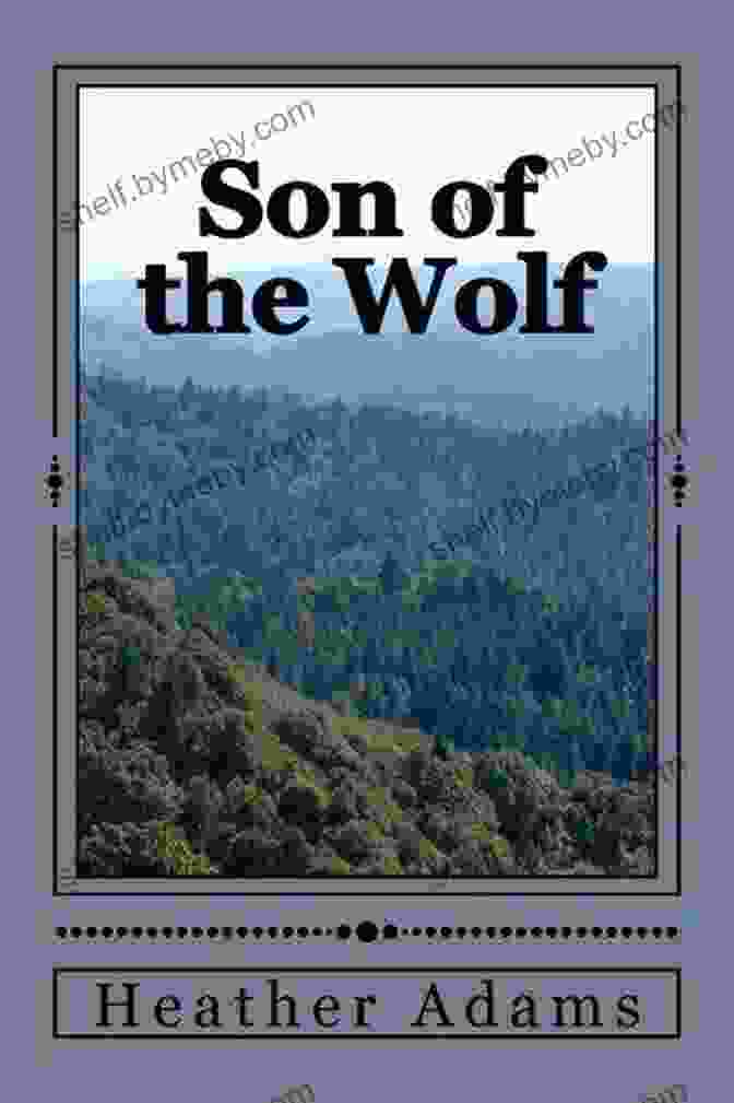 Cover Of The Book 'Son Of The Wolf Weylin' Depicting A Young Wolf With Piercing Blue Eyes And Silver Wings Extended. Son Of The Wolf: Weylin (Angels Wings Saga 2)