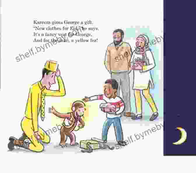 Curious George And Hena Khan In The Book 'It's Ramadan, Curious George!' It S Ramadan Curious George Hena Khan