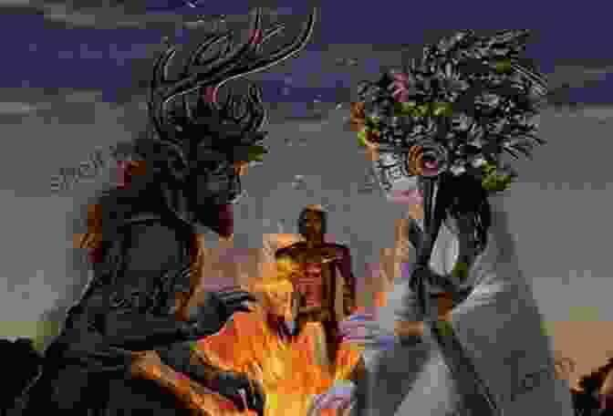 Druid Celebrating Beltane Deep Magic (Druids Of Avalon 3)