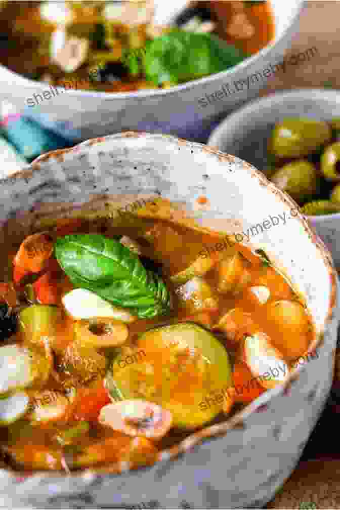 Homemade Vegetable Soup Mediterranean Diet Cookbook With Pictures: Flavorful Easy Traditional Recipes For A Healthy Lifestyle With Useful Tips Your Everyday Mediterranean Diet