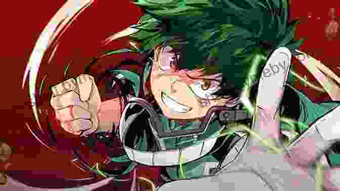 Izuku Midoriya In Action, Emitting Energy My Hero Academia: Smash Vol 2