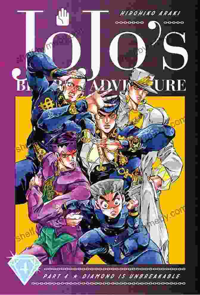 JoJo's Bizarre Adventure: Part Diamond Is Unbreakable Volume 3 Cover Art JoJo S Bizarre Adventure: Part 4 Diamond Is Unbreakable Vol 9