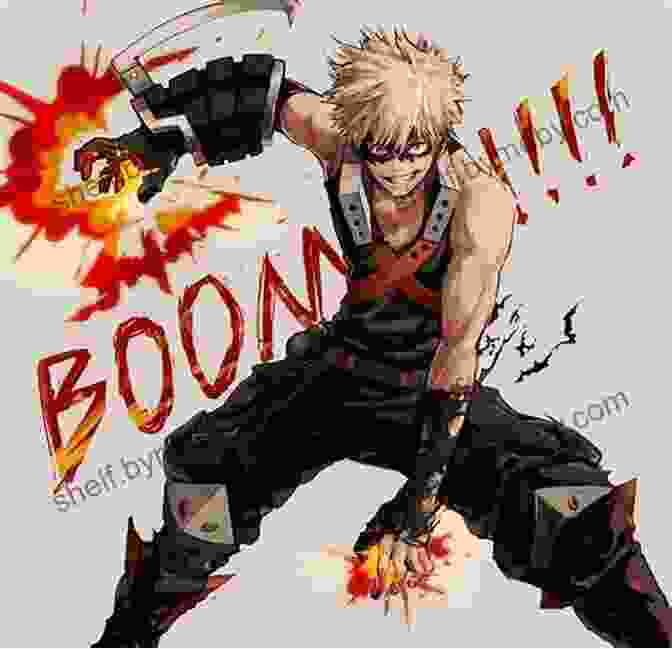 Katsuki Bakugo Charging Up An Explosion My Hero Academia: Smash Vol 2