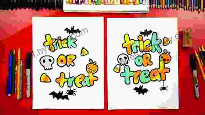 Learn To Draw Comic Art Trick Or Treat Book Cover Learn To Draw Comic Art Trick Or Treat