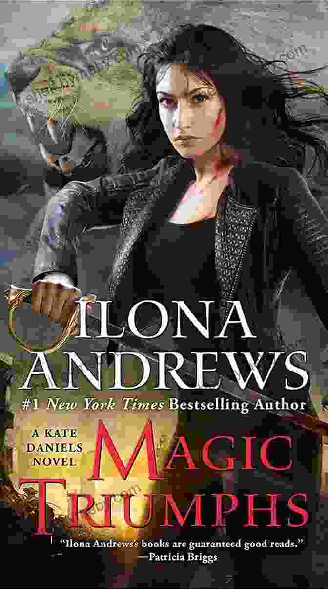 Magic Triumphs Book Cover Featuring A Woman With Glowing Hands Magic Triumphs (Kate Daniels 10)