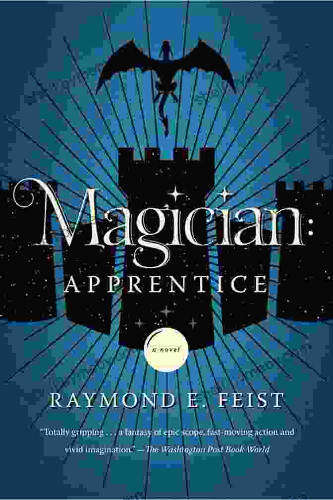 Magician Apprentice Book Cover, Depicting A Young Man In A Flowing Cloak, Holding A Staff And Surrounded By Mystical Symbols. Magician: Apprentice (Riftwar Cycle: The Riftwar Saga 1)