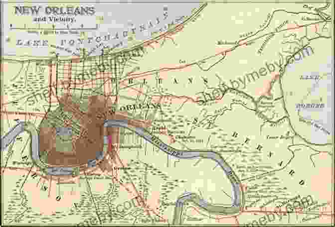 Map Of The Battle Of New Orleans, Showing The American Defensive Lines And The British Attack Routes Battle Of New Orleans: A History From Beginning To End