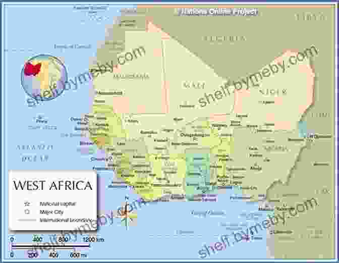 Map Of West Africa To Timbuktu For A Haircut: A Journey Through West Africa