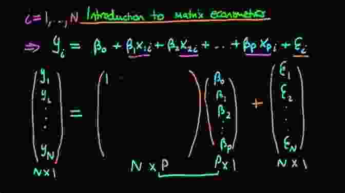 Matrix Algebra For Econometrics: Visualizing Complex Relationships Matrix Algebra (Econometric Exercises 1)