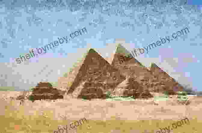 Morgan Richard Olivier Painting A Watercolor Of The Pyramids Of Giza An Artist In Egypt Morgan Richard Olivier