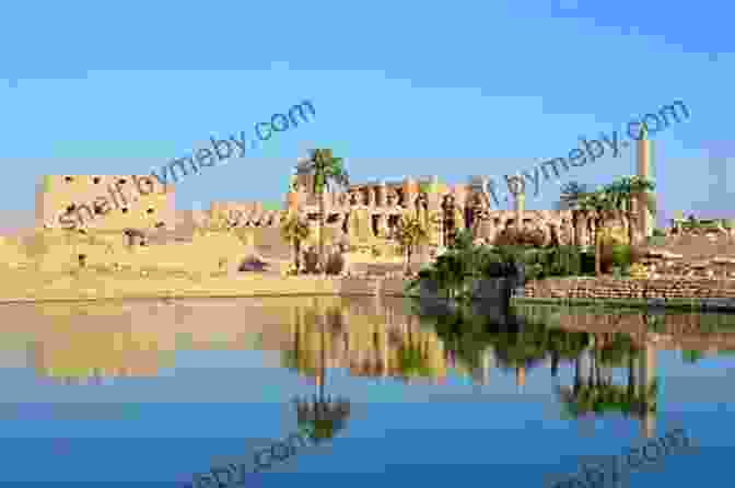 Olivier's Painting Of The Temple Of Karnak An Artist In Egypt Morgan Richard Olivier