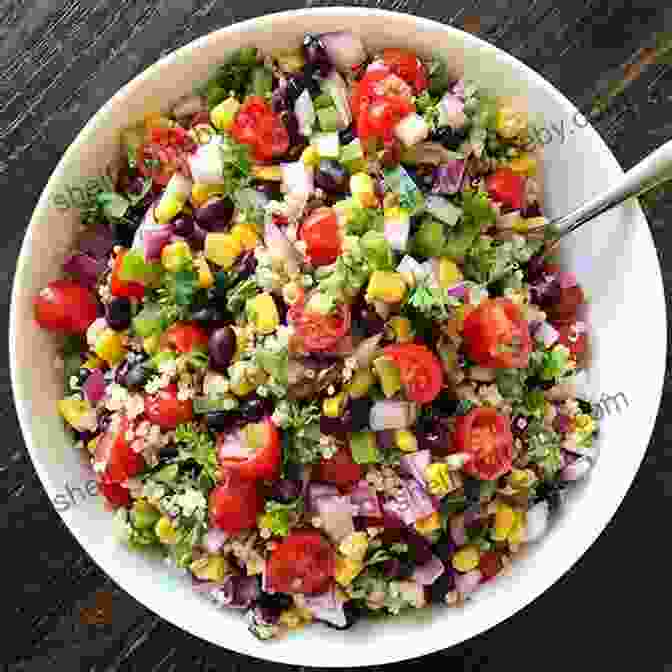 Quinoa Black Bean Salad Mediterranean Diet Cookbook With Pictures: Flavorful Easy Traditional Recipes For A Healthy Lifestyle With Useful Tips Your Everyday Mediterranean Diet