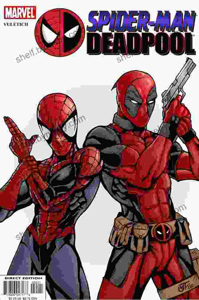 Spider Man And Deadpool Standing Side By Side, Looking Determined Spider Man/Deadpool Vol 7: My Two Dads (Spider Man/Deadpool (2024))