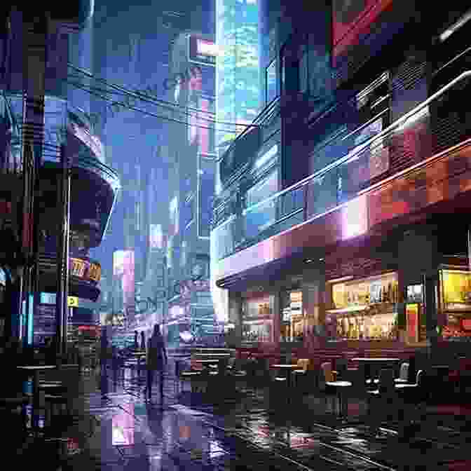 Submit Sir: Cyberpunk Nightmare Book Cover Featuring A Neon Drenched Cityscape And A Shadowy Figure. Submit SIR: A Cyberpunk Nightmare