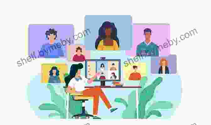 Team Members Attending A Virtual Meeting Better Online Meetings: How To Facilitate Virtual Team Meetings In Easy Steps (A Super Short About What To Do Before During And After Your Remote Meetings So That They Re More Effective)