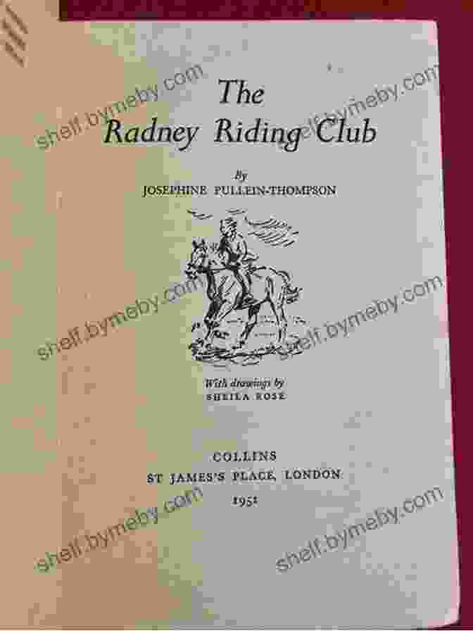 The Cover Of 'The Radney Riding Club' Novel Depicting A Group Of Young Equestrians On Horseback The Radney Riding Club (Noel Henry 3)