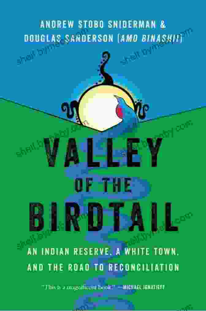 Valley Of The Birdtail Book Cover Featuring A Painting Of A Lush Green Valley, With A River Meandering Through It And A Flock Of Birds Flying Overhead Valley Of The Birdtail: An Indian Reserve A White Town And The Road To Reconciliation